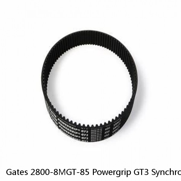 Gates 2800-8MGT-85 Powergrip GT3 Synchronous Timing Belt 8mm Pitch 9356-0076 NEW