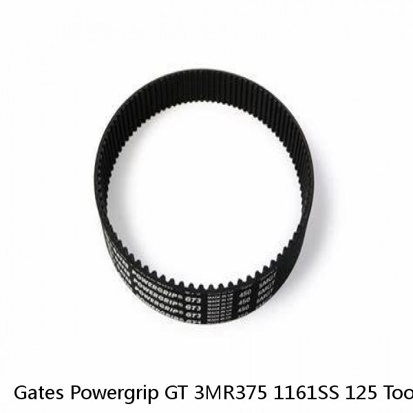 Gates Powergrip GT 3MR375 1161SS 125 Tooth Drive Belt 15mm Width 