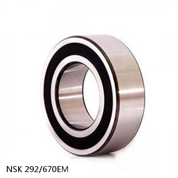 292/670EM NSK THRUST SPHERICAL ROLLER BEARINGS TYPES TSR-EJ AND TSR-EM