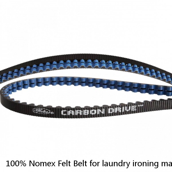 100% Nomex Felt Belt for laundry ironing machine #1 small image