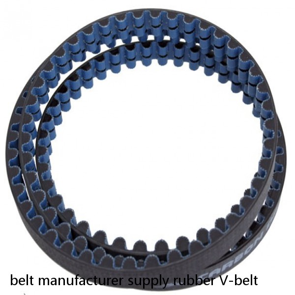 belt manufacturer supply rubber V-belt