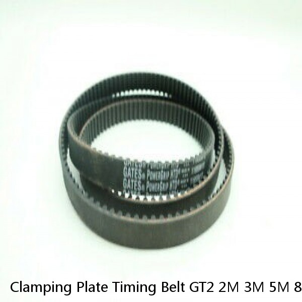 Clamping Plate Timing Belt GT2 2M 3M 5M 8M MXL Tooth Plate Timing Belt Connector #1 small image