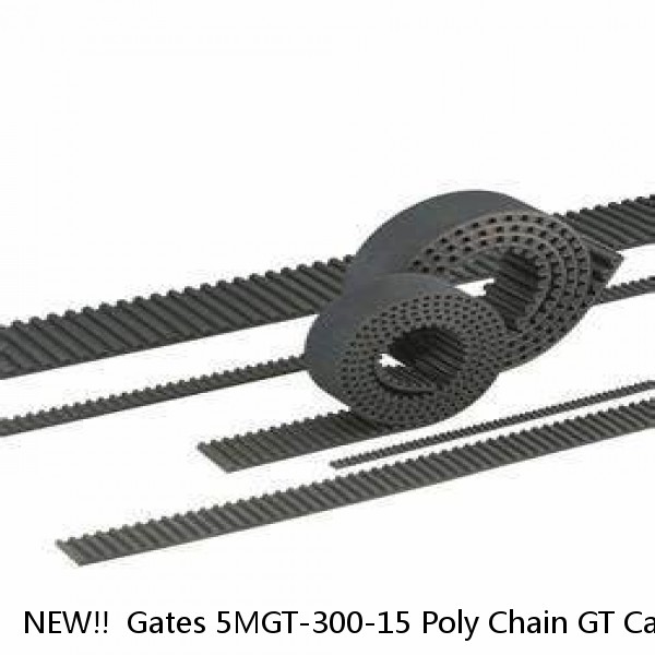 NEW!!  Gates 5MGT-300-15 Poly Chain GT Carbon Belts - 5M 9270-5680 Ships FAST