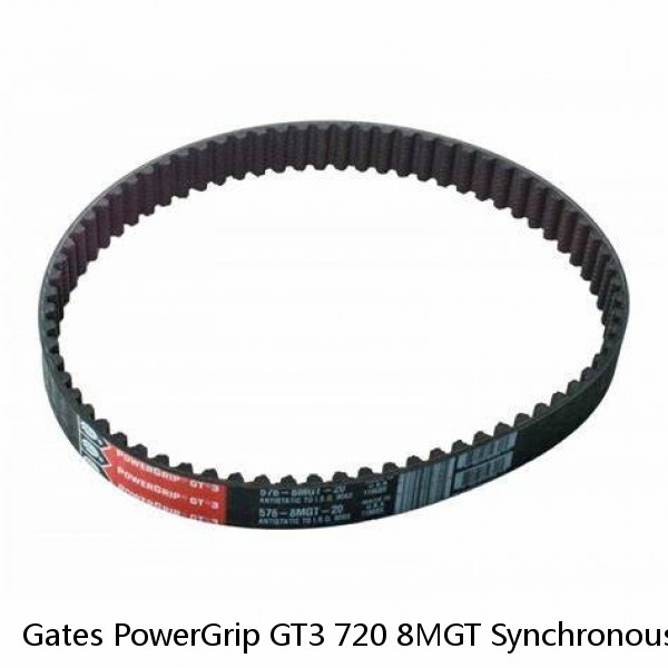 Gates PowerGrip GT3 720 8MGT Synchronous Tooth Belt #1 small image