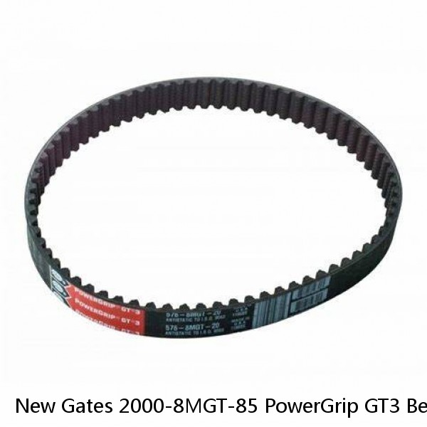 New Gates 2000-8MGT-85 PowerGrip GT3 Belt 9356-0068 - Ships FREE (BE104) #1 small image