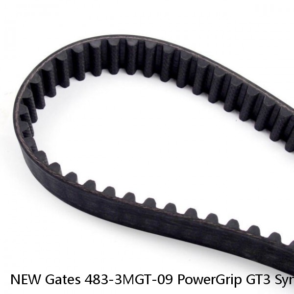 NEW Gates 483-3MGT-09 PowerGrip GT3 Synchronous Belt 9400-4161 #1 small image