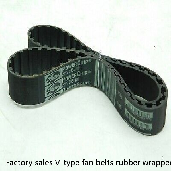 Factory sales V-type fan belts rubber wrapped rubber v belt manufacturer #1 image
