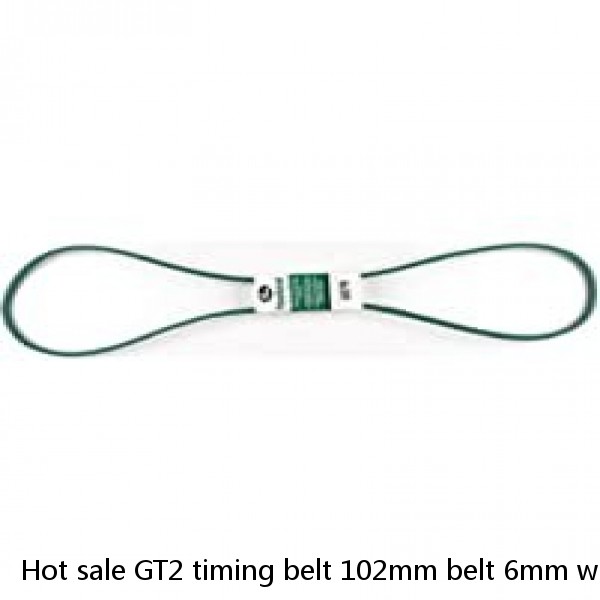 Hot sale GT2 timing belt 102mm belt 6mm width for 3D printer #1 image