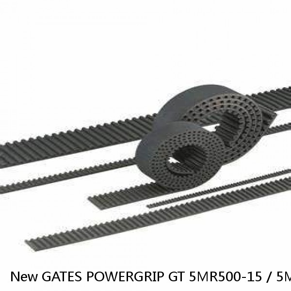 New GATES POWERGRIP GT 5MR500-15 / 5M-500-15 Timing Belt - Ships FREE (BE105) #1 image
