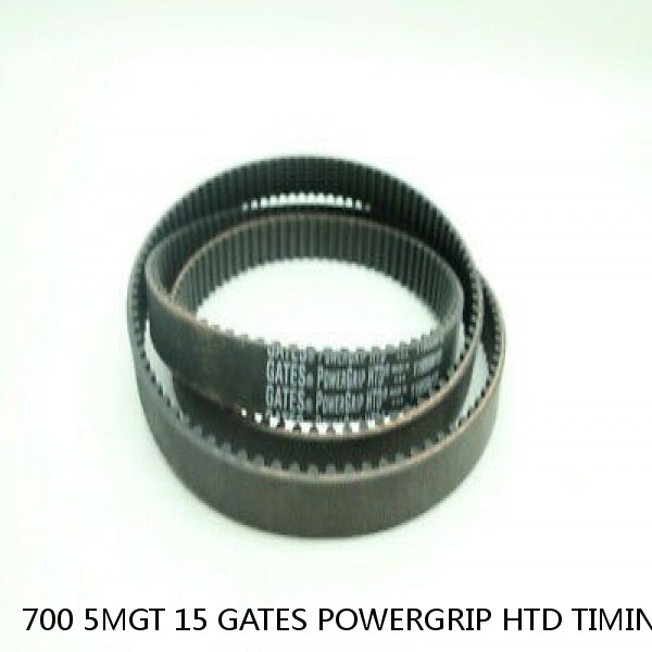 700 5MGT 15 GATES POWERGRIP HTD TIMING BELT 5M PITCH, 700MM LONG, 15MM WIDE #1 image